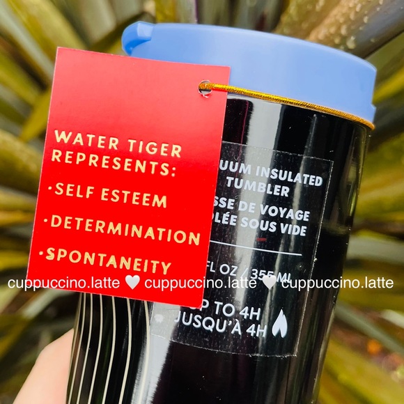 🐯LAST FEW🌙Starbucks 2022 Lunar New Year of the Tiger SS Target Tumbler Bottle - Picture 3 of 10